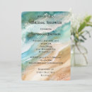 Search for aqua bridal shower invitations Beach