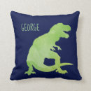 Search for cute green dinosaur cushions Watercolor