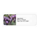 Search for floral purple return address labels Herb