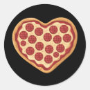 Search for pizza shaped stickers Couple