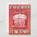 Search for ugly sweater office party invitations Funny