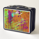 Search for funky lunch boxes Colourful
