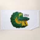 Search for fish beach towels Betta