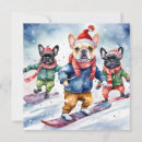 Search for snowboard christmas cards Watercolor