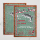 Search for fish fry party invitations Rustic