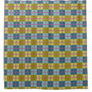 Search for pink and turquoise shower curtains Geometric