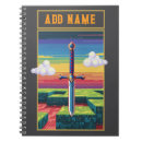 Search for pixel art notebooks Retro