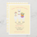 Search for llama baby girl shower invitations Cute
