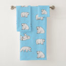 Search for snowflake bath towels Polar bear
