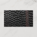 Search for black leather textured business cards Luxury