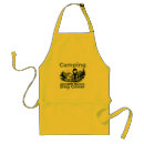 Search for funny camping aprons Dog