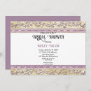 Search for glam bridal shower invitations Luxury