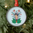 Search for frida kahlo christmas tree decorations Flowers