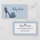 Search for shoe shop business cards High heel