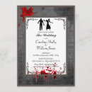 Search for zombie 5x7 invitations Blood
