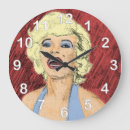 Search for 1950s clocks Red