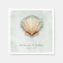 Search for coastal napkins Watercolor