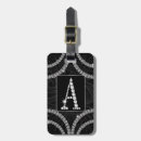 Search for rhinestone luggage tags Black