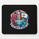 Search for funny nursing student mouse mats Teacher