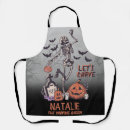 Search for skeletons aprons Jack o lantern