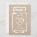 Search for mason jar save the dates Country