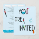 Search for pool 4x5 invitations Celebration