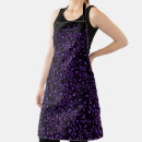 Search for purple leopard aprons Cat