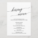 Search for menus 5x7 wedding invitations Black and white