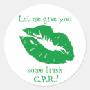 Search for irish pub stickers Green