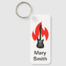 Search for skull guitar key rings Music