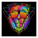 Search for colourful lion art Rainbow