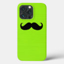 Search for moustache humour iphone cases Black