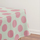 Search for pink polka dots tablecloths Pattern