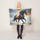 Search for rainbow horse blankets Colourful