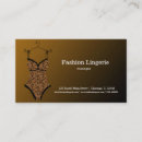 Search for lingerie business cards Boutique
