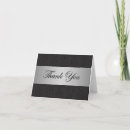 Search for black silver thank you cards Formal