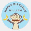 Search for little monkey stickers Birthday