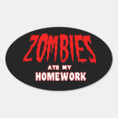 Search for ate stickers Zombies
