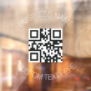 Search for qr code window decals Promotional