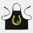 Search for luck kids aprons Clover