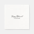 Search for happy retirement napkins Retired
