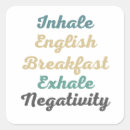 Search for breakfast square stickers Bacon