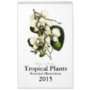 Search for plants calendars Tropical