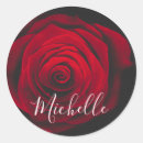 Search for vintage red rose stickers Blossom