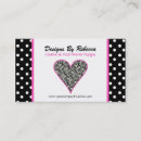 Search for pink zebra business cards Fashion