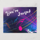 Search for music note invitations Unique
