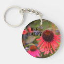 Search for red flower key rings Pretty