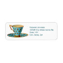 Search for coffee cup return address labels Elegant