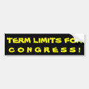 Search for term limits bumper stickers Obama