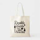 Search for trouble accessories Typography